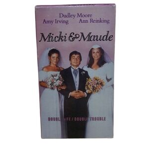 6/$15 micki &, maude VHS tape
